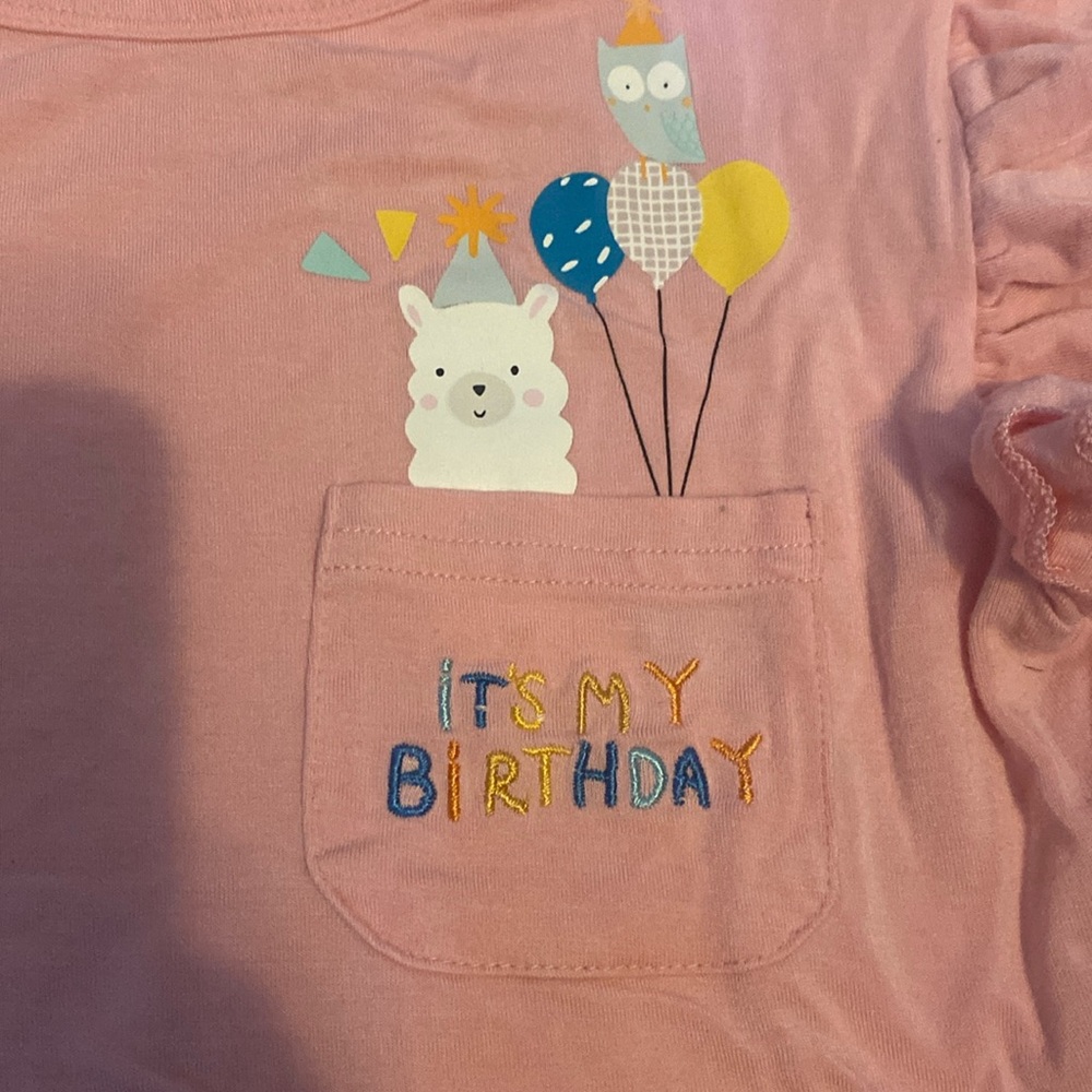 Little Sleepies birthday shirt